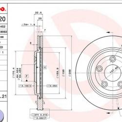 BREMBO 09791121