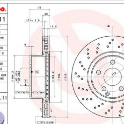 BREMBO 09812711