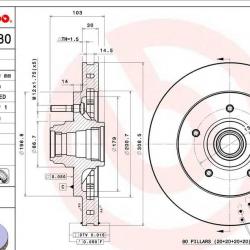 BREMBO 09818780