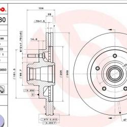 BREMBO 09818980