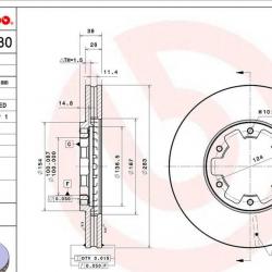 BREMBO 09819480