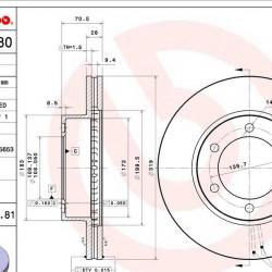 BREMBO 09819681