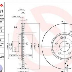 BREMBO 09830421