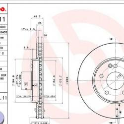 BREMBO 09841111