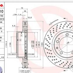 BREMBO 09842011