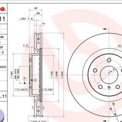 BREMBO 09848511