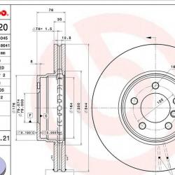 BREMBO 09855521