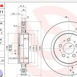 BREMBO 09861511