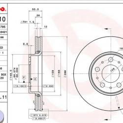 BREMBO 09863311