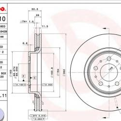 BREMBO 09864211