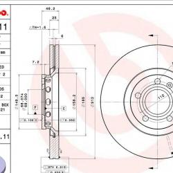 BREMBO 09869011