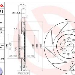 BREMBO 09878021