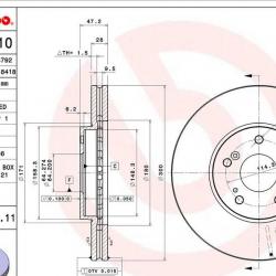 BREMBO 09884011