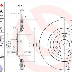 BREMBO 09884221