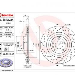 BREMBO 0988422X