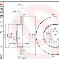 BREMBO 09885211