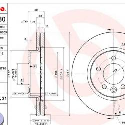 BREMBO 09887331