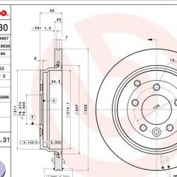 BREMBO 09887431