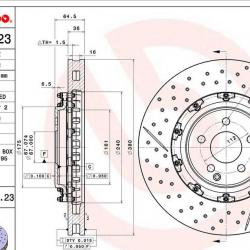 BREMBO 09887823