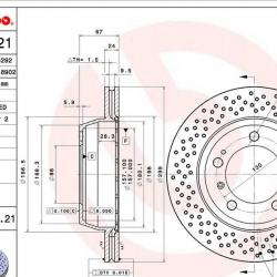 BREMBO 09889021