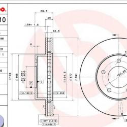 BREMBO 09895510