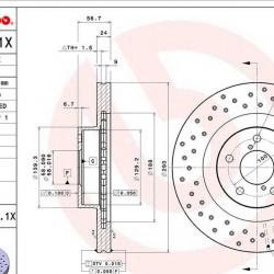 BREMBO 0990771X