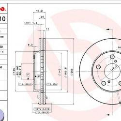 BREMBO 09908510