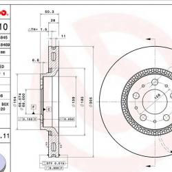 BREMBO 09913011