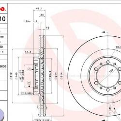 BREMBO 09913211