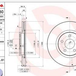 BREMBO 09913381