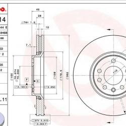 BREMBO 09916211