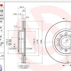 BREMBO 09916711