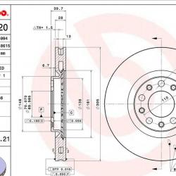 BREMBO 09936321