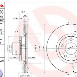 BREMBO 09946821