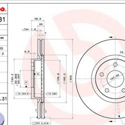 BREMBO 09946831