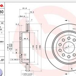 BREMBO 09952381