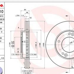 BREMBO 09954511