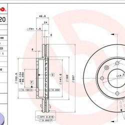 BREMBO 09955520