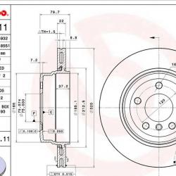 BREMBO 09957311