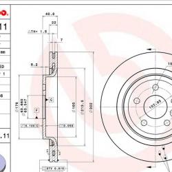 BREMBO 09958711