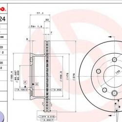 BREMBO 09961824