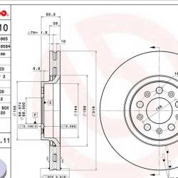 BREMBO 09975511