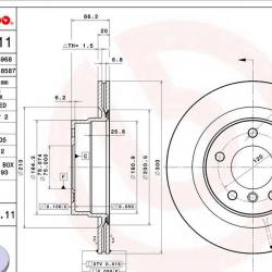 BREMBO 09979311