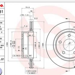 BREMBO 09986981