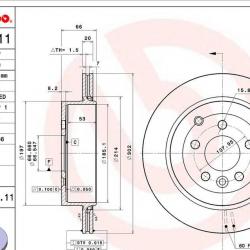 BREMBO 09991411