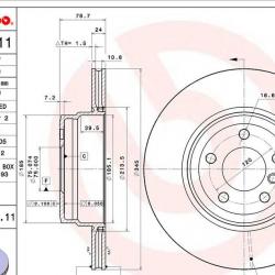 BREMBO 09992411