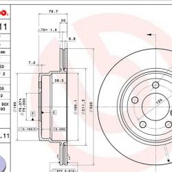 BREMBO 09992511