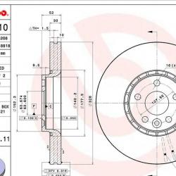 BREMBO 09B02511