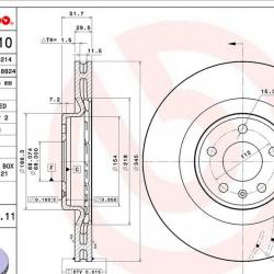 BREMBO 09B03911