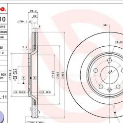 BREMBO 09B04011